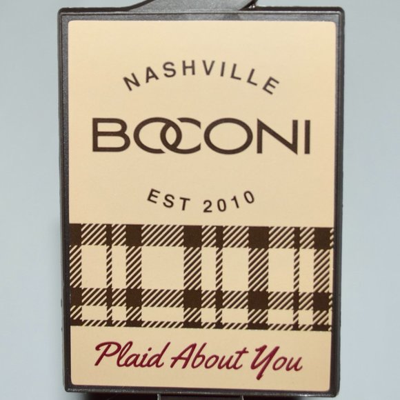 NEW Boconi Dark Brown Leather Belt - Size 38 - Picture 6 of 14